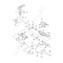 96302966-MUFFLER A-EXH,RR