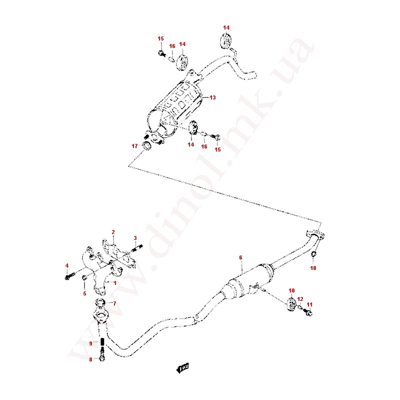 14111A78B00-00-MANIFOLD-EXH 14111A78B00-00-MANIFOLD-EXH