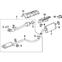 96395470- GASKET-EXHAUST MUFFLER