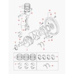 12300-61810-025-BEARING SET-CRANK US025