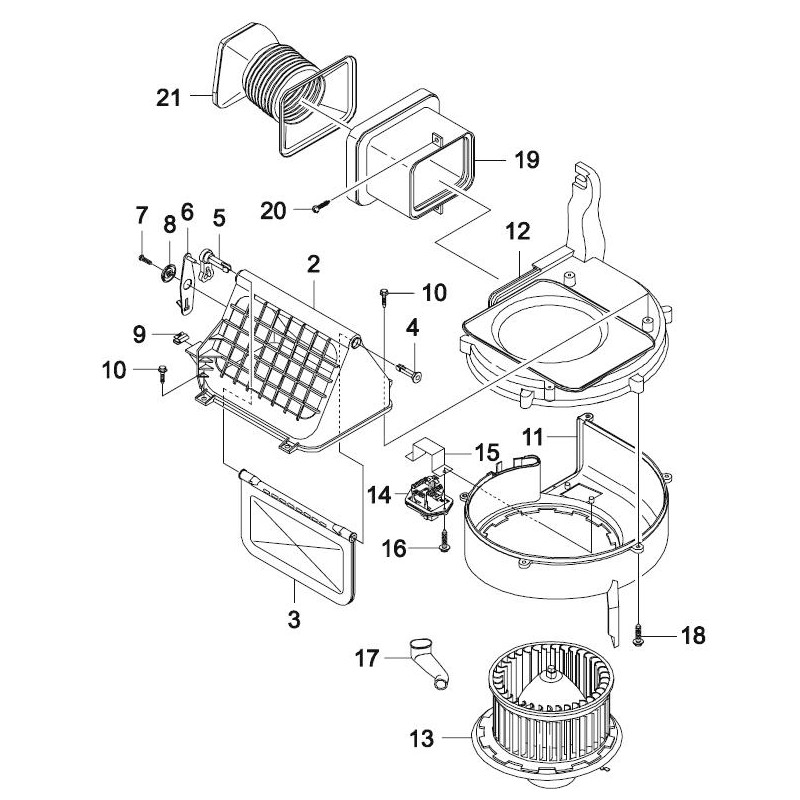 96279352-BLOWER A (NO.13) 96279352-BLOWER A (NO.13)