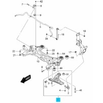 96870465-ARM A-CONT RIVET TYPE LH (NO.1)