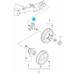 96535152-SPINDLE A-WHEEL BEARING RH (NO.15)