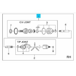 26010774-JOINT A SERVICE KIT-SEAL (-ABS)
