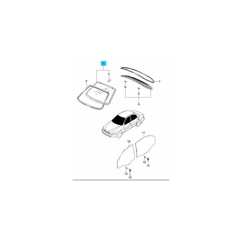96306108-GLASS-WINDSHIELD 96306108-GLASS-WINDSHIELD