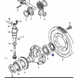 09283-35038-000-SEAL-FRONT DIFF LEFT SIDE