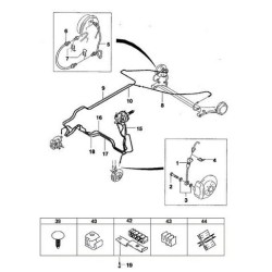 96306664 -PIPE A-BRAKE,RR SHORT