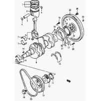 12221A78B01-000 - CRANKSHAFT