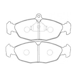 11046948372N-BRKE PAD-SET, FRONT