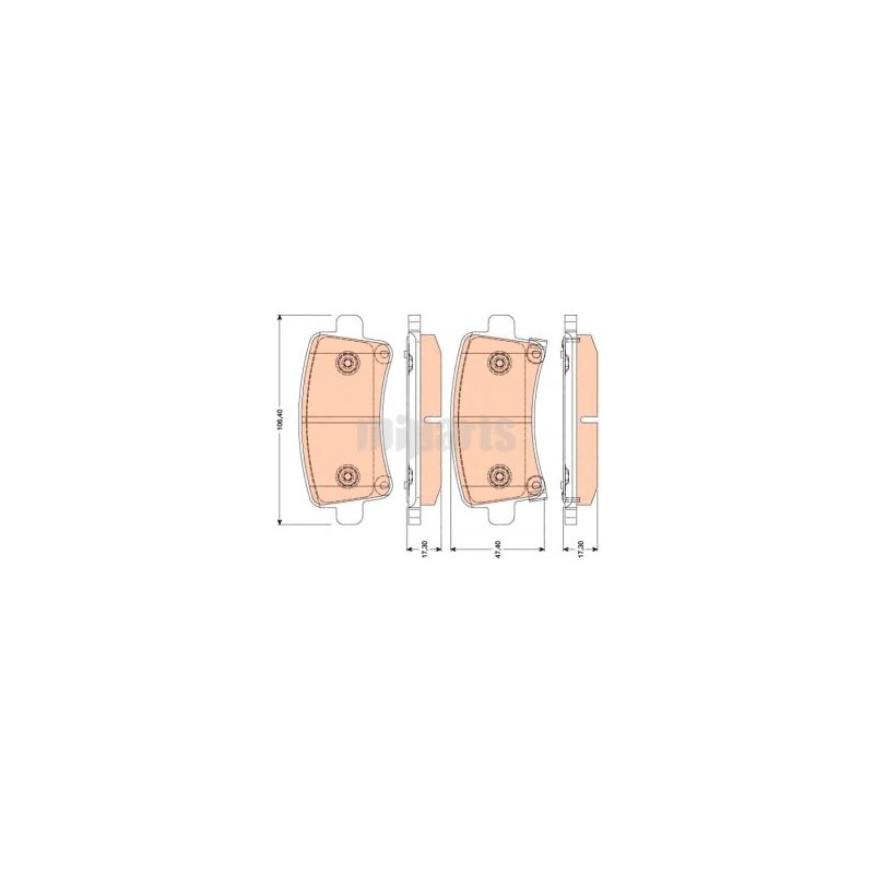 71793-BRAKE PADS 71793-BRAKE PADS
