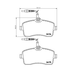 71783- BRAKE PAD 