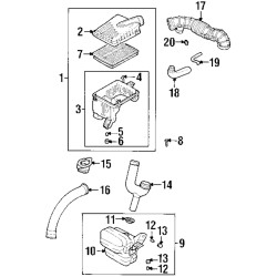 96308908DUCT-AIR INL