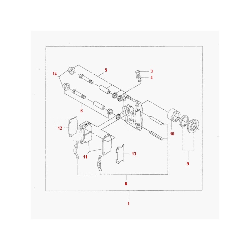 03487985-PIN&SEAL KIT-SLIDING