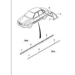 90221622 - MOLDING-QUARTER WINDOW,FR