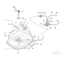HOSE, fuel strainer inlet