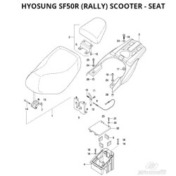 LOCK, seat striker