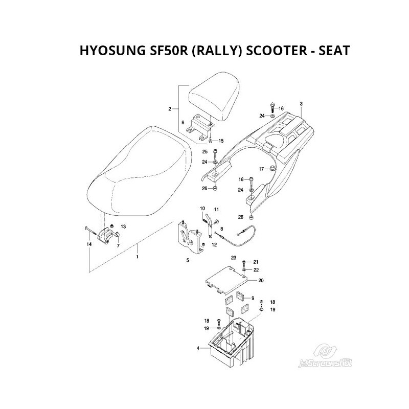 LOCK, seat striker LOCK, seat striker