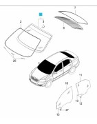 GLASS, WINDSHIELDS AND MIRRORS